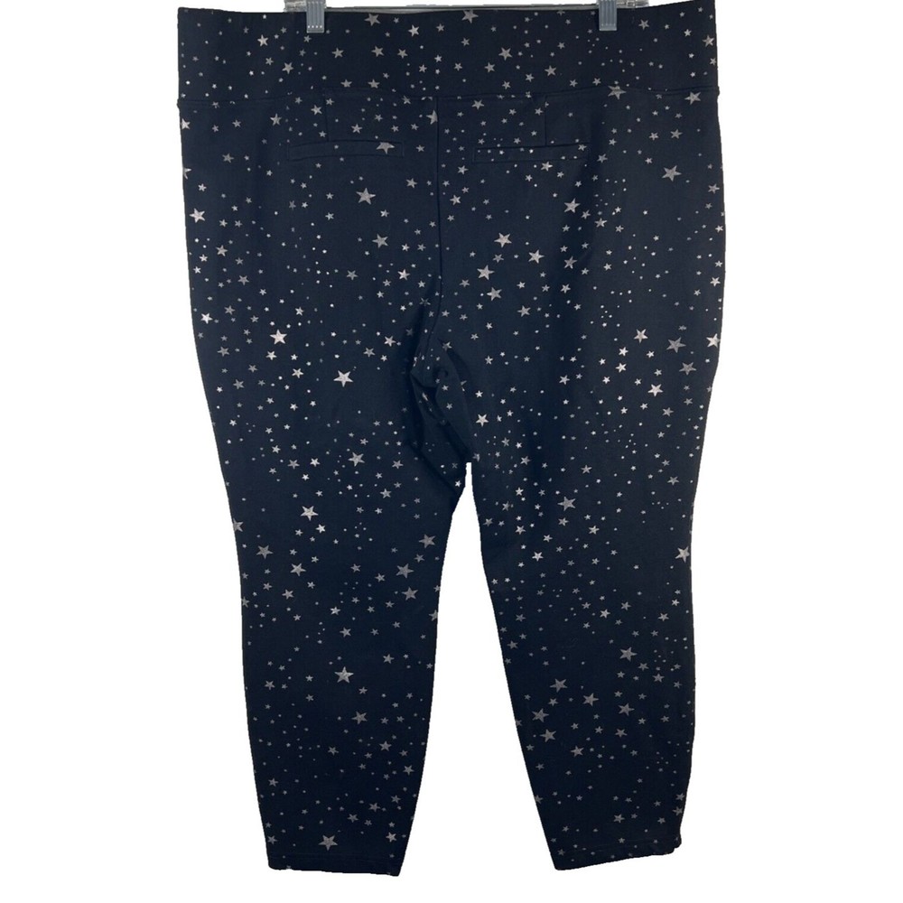 Torrid Pixie Ponte Knit Stretch Pull On Pants Met… - image 5